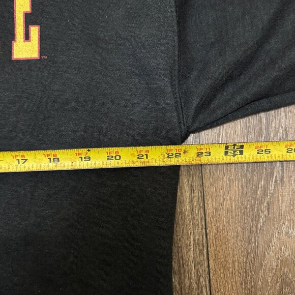 Ferris State Univ Hoodie Men’s L Dark Gray FSU Bulldogs College Sweatshirt - Picture 6 of 7